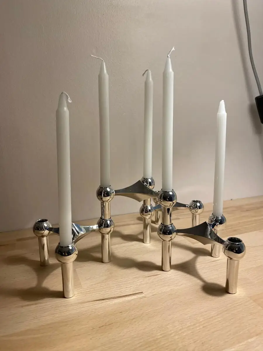 Metal Candle Holder Nordic Mol – Centerpiece Stick recenzja i cena