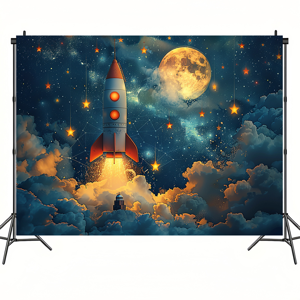 1pc Dreamy Night Sky Rocket Wa – Event Launch Party recenzja i cena