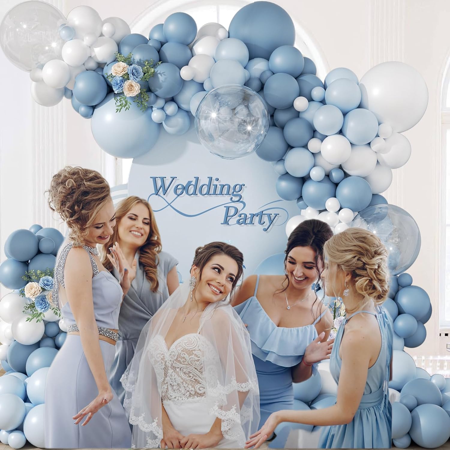 105Pcs Dusty Blue Balloon Arch – Balloon Arch Kit recenzja i cena